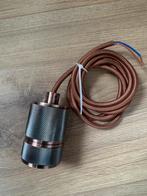 Pendel koper E27 fitting - Classic - 1,5m snoer, Ophalen of Verzenden