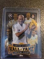 Topps match attax 24/25 hall of fame zinedine zidane, Hobby en Vrije tijd, Stickers en Plaatjes, Ophalen of Verzenden, Nieuw, Plaatje