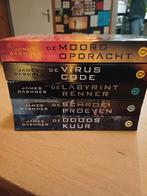 James Dashner, maze runner compleet, Alle leeftijden, Ophalen of Verzenden, Zo goed als nieuw