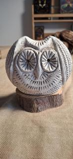 stenen uil wit groot, Verzamelen, Verzenden, Zo goed als nieuw, Dier