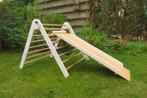 Houten klimrek / Picklerdriehoek met glijbaan, Kinderen en Baby's, Speelgoed | Houten speelgoed, Ophalen, Gebruikt, Overige typen