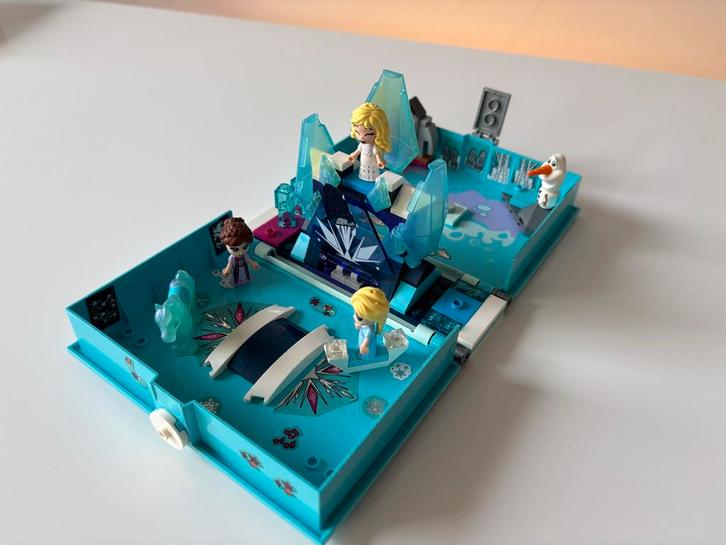 Lego Disney 43189 Elsa en de Nokk Verhalenboek, Kinderen en Baby's, Speelgoed | Duplo en Lego, Zo goed als nieuw, Lego, Complete set