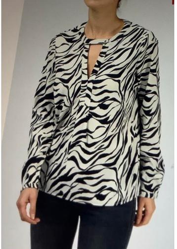 Vero Moda blouse maat M, als nieuw, zebra motief beschikbaar voor biedingen