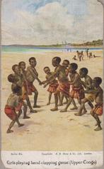 Black kids. Kinderen " Upper Congo " Leuke oude AK. 1931, Verzenden, 1920 tot 1940, Gelopen, Kinderen