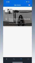 Kendrick Lamar ticket, Tickets en Kaartjes, Concerten | R&B en Hiphop, Eén persoon