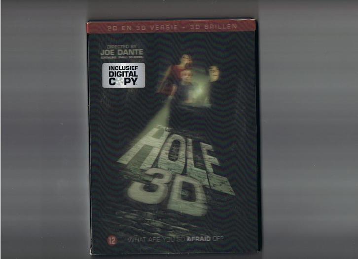 DVD the Hole 3D (Joe Dante / €8,5 inclusief verzendkosten), Cd's en Dvd's, Dvd's | Horror, Zo goed als nieuw, Verzenden