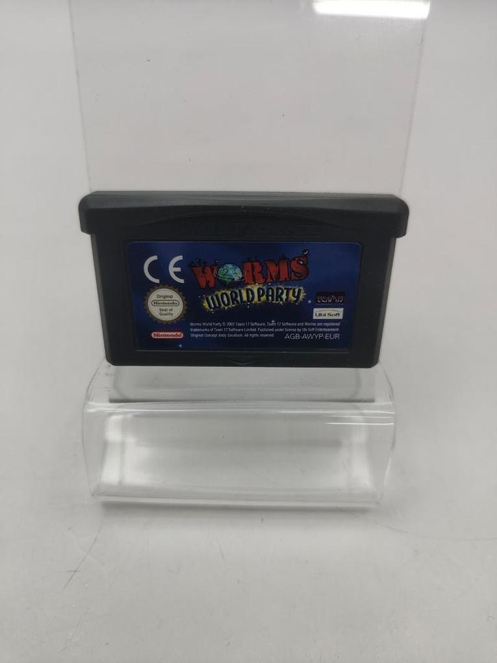 Worms World Party Gameboy Advance, Spelcomputers en Games, Games | Nintendo Game Boy, Zo goed als nieuw, 1 speler, Vanaf 3 jaar