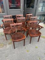 Cafe stoelen, Ophalen of Verzenden, Gebruikt, Bruin