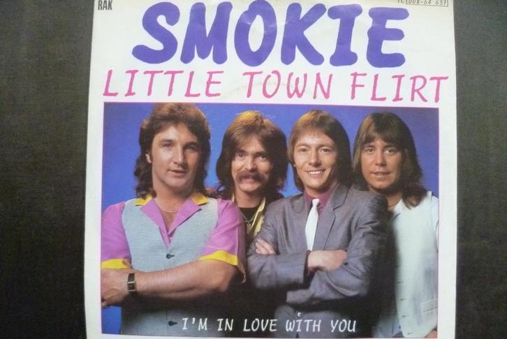 smokie - little town flirt, Cd's en Dvd's, Vinyl Singles, Zo goed als nieuw, Single, Overige genres, 7 inch, Ophalen of Verzenden