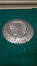 glazen bord, goud glitter, met patroon, Ophalen of Verzenden