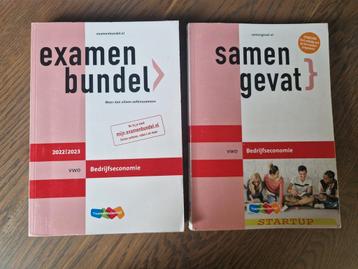 Examenbundel en Samengevat 2022/2023 VWO Bedrijfseconomie beschikbaar voor biedingen