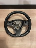 Tesla model Y stuur carbon nieuw verwarmd geperforeerd leder, Ophalen of Verzenden, Nieuw, Overige automerken