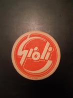 oud grolsch groli bier viltje GVG nummer 27, Ophalen of Verzenden, Zo goed als nieuw, Viltje(s), Grolsch