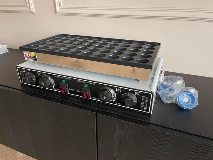 Poffertjesplaat/poffertjesbakplaat horeca/thuis/camping., Witgoed en Apparatuur, Wafelijzers, Nieuw, Ophalen of Verzenden