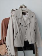 Nappa leather leren jas van lamsleer ecru wit maat 34 / 36, Nappa Leather, Verzenden, Wit, Nieuw