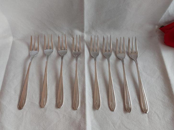 Keltum Chantal P3 | diverse losse bestekdelen verzilverd, Antiek en Kunst, Antiek | Bestek, Verzenden