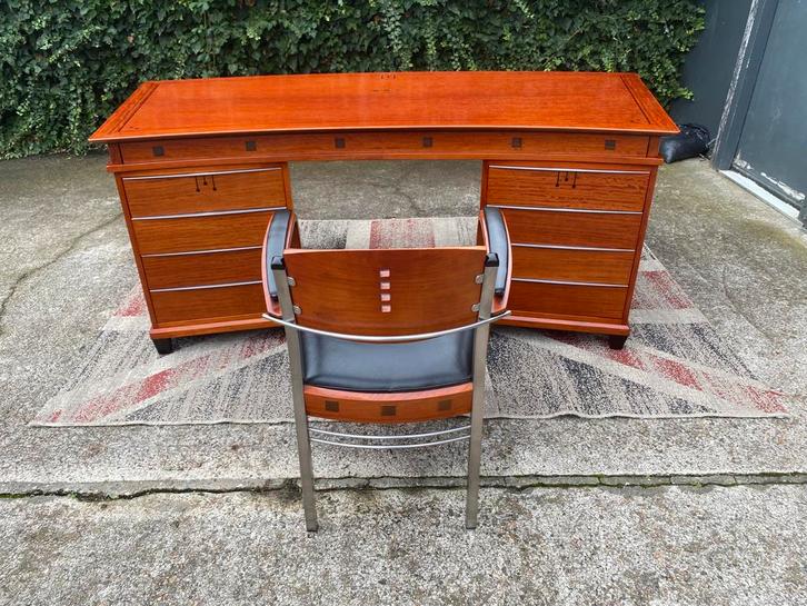 Schuitema Decoforma bureau + Schuitema bureau stoel !!!, Huis en Inrichting, Bureaus, Zo goed als nieuw, Bureau, Ophalen