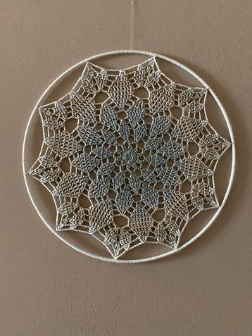 Handmade mandala 40 cm beschikbaar voor biedingen