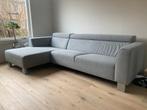 Grijze stoffen design hoekbank | moet weg!, Huis en Inrichting, Banken | Bankstellen, Ophalen, 250 tot 300 cm, Gebruikt, Hoekbank