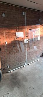 Glazen entree / Dubbele glazen deur, Doe-het-zelf en Verbouw, Deuren en Horren, Ophalen of Verzenden