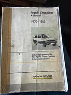 Range Rover Reparatiehandleiding 1970-1985, Ophalen of Verzenden