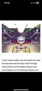 Vespa primavera, Fietsen en Brommers, Scooters | Vespa, Ophalen, Overige modellen, Maximaal 45 km/u, Zo goed als nieuw