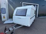Adria Aviva 400 PS luifel, dwarsbed, 1100kg lichtgewicht., Caravans en Kamperen, Overige typen, Schokbreker, Bedrijf, Treinzit