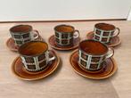 Vintage Boch Bernadette Kopjes en Schotels (5 stuks), Antiek en Kunst, Ophalen of Verzenden