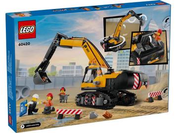 Lego City 60420 City Gele graafmachine NIEUW in Doos  beschikbaar voor biedingen