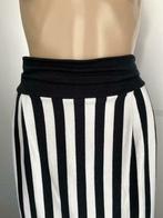 F941 Nieuw: Susskind: maat M=38/40 gevoerde rok wit/zwart, Maat 38/40 (M), Wit, Nieuw, Ophalen of Verzenden