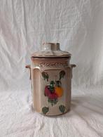 Vintage Rumtopf Keramische Pot met Deksel, Antiek en Kunst, Ophalen of Verzenden