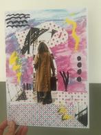 Poster/schilderij mixed media art, Ophalen of Verzenden