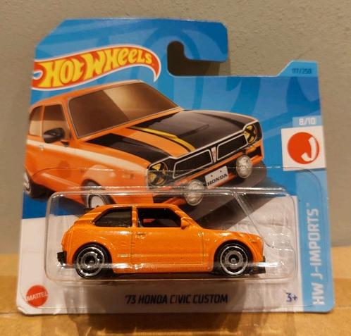Hot Wheels Honda Civic Custom, Hobby en Vrije tijd, Modelauto's | Overige schalen, Nieuw, Auto, Ophalen of Verzenden
