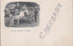 Hondenkar, Trekhond. Attelage.  Fraaie zeer oude AK uit 1903, Ophalen of Verzenden, Voor 1920, Gelopen, Ambachten of Beroep