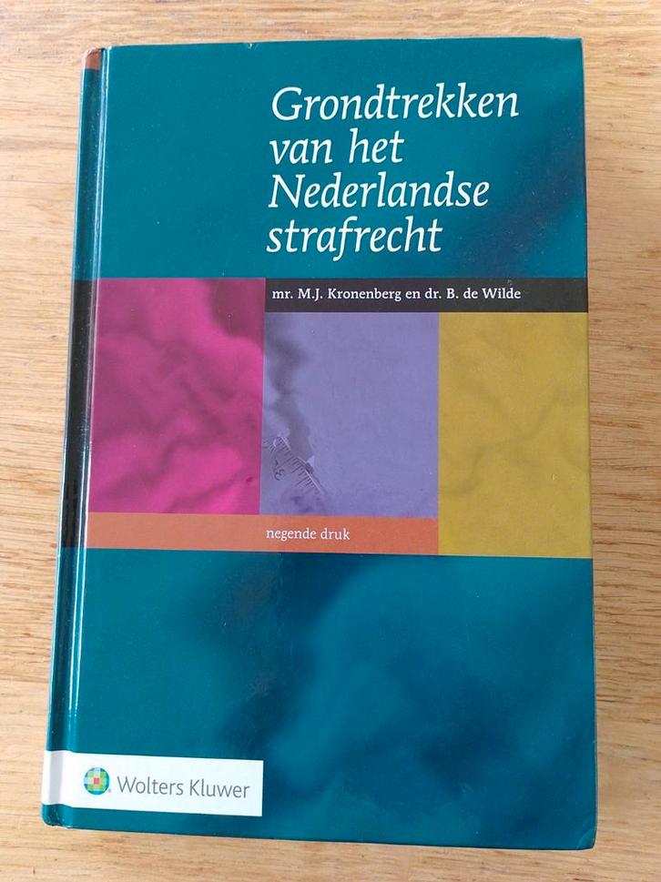 Grondtrekken van het Nederlandse strafrecht, Boeken, Wetenschap, Zo goed als nieuw, Ophalen of Verzenden