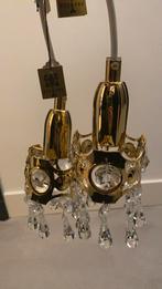 Goudkleurige jaren 80 hanglampjes - Uniek!, Huis en Inrichting, Lampen | Hanglampen, Ophalen of Verzenden, Nieuw, Metaal, Minder dan 50 cm