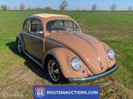 Volkswagen Beetle Oval Ragtop 1957 | Route 66 auctions, Auto's, Oldtimers, Volkswagen, Bedrijf, Handgeschakeld, Bruin