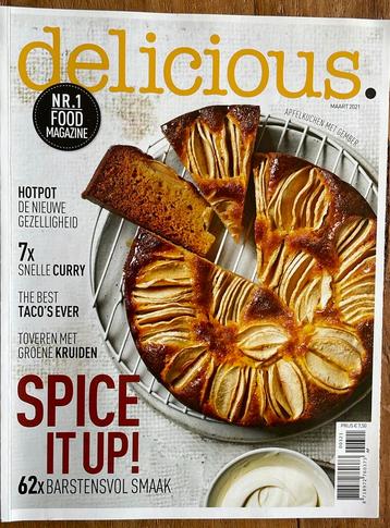 10x delicious magazine beschikbaar voor biedingen
