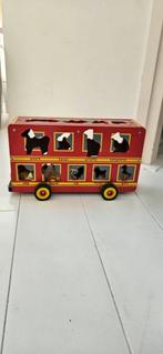 Primi Passi houten dierenbus, Kinderen en Baby's, Speelgoed | Houten speelgoed, Ophalen, Gebruikt, Overige typen
