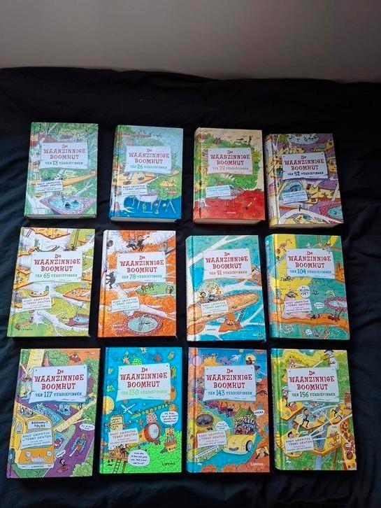 Serie De waanzinnige Boomhut deel 1 t/m 12, Boeken, Partijen en Verzamelingen, Zo goed als nieuw, Kind en Jeugd, Ophalen