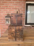 Antieke Houten Kistjes Set van 2 - Woondecoratie Opbergkiste, Ophalen