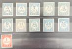 Nvph P69 - P79 postfris, Ophalen of Verzenden, T/m 1940, Postfris