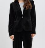 Broekpak zwart fluweel ICHI XL, Kleding | Dames, Kostuum of Pak, Zwart, Ophalen of Verzenden, Zo goed als nieuw