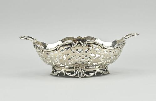 Zilveren soezenmand, 1901, Antiek en Kunst, Antiek | Goud en Zilver, Zilver, Ophalen of Verzenden