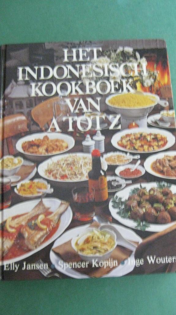 Het Indonesisch kookboek van A tot Z, Boeken, Kookboeken, Zo goed als nieuw, Voorgerechten en Soepen, Hoofdgerechten, Azië en Oosters