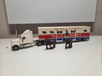 Siku 3721 paardentransport Budweiser, Overige merken, Ophalen of Verzenden, Zo goed als nieuw, Gelijkstroom