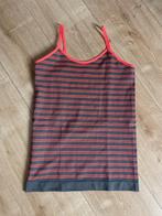 Te koop: spagetti-top mt M grijs/oranje zgan!, Maat 38/40 (M), Ophalen of Verzenden, Zo goed als nieuw, Zonder mouw