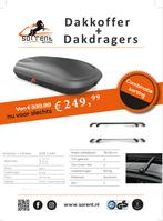 Dakkoffer 340 lite Plus dakdragers €250,- met 5j Garantie, Ophalen of Verzenden, Nieuw