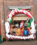 Opblaas slee, christmas, Ophalen