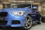 BMW 1-serie 125d High Executive M-Sport Schuifdak/StoelV/VOL, Auto's, Euro 5, Achterwielaandrijving, 4 cilinders, Blauw